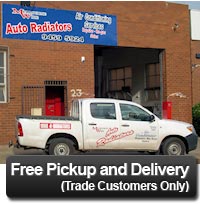 Melbourne Wide Radiators will pickup and deliver radiators for trade customers all over Melbourne
